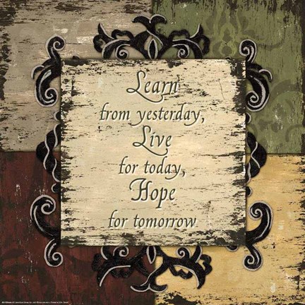 Framed WTLB, Antique PatchworkLearn from Print