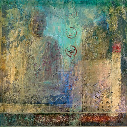 Framed Meditation Gesture IV Print