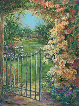 Framed Abundant Spring II Print