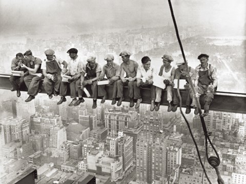 Framed Rockefeller Center, 1932 Print