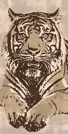 Framed Tiger Print
