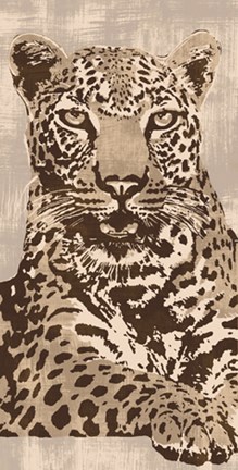 Framed Leopard Print