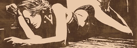 Framed Strike a  Pose Print