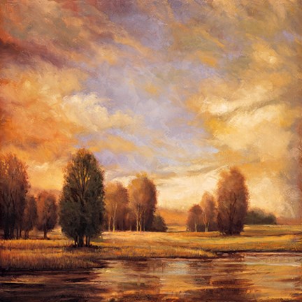 Framed Away from It All II Print