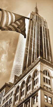 Framed Empire I Print