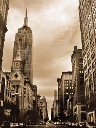 Framed New York City II Print