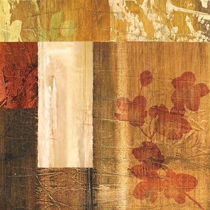 Framed Ensemble naturel I Print