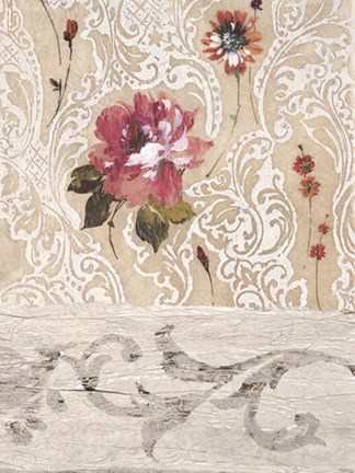 Framed Panneau Neoclassique I Print