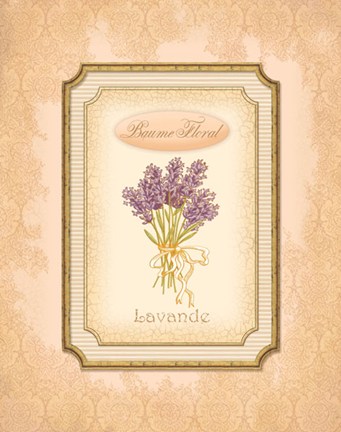 Framed Eau de Parfum III Print