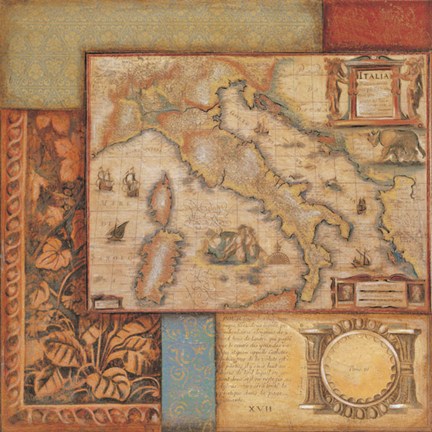 Framed Renaissance I - CS Print