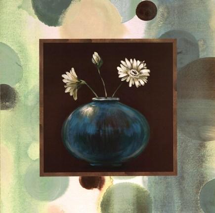 Framed Daisies I Print