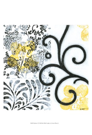 Framed Opulence II Print