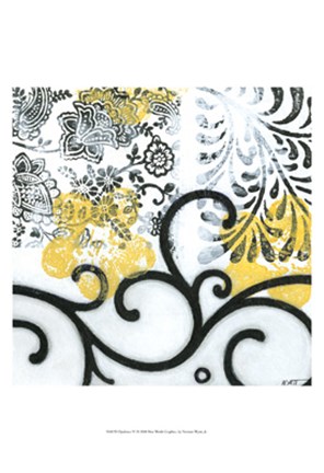 Framed Opulence IV Print