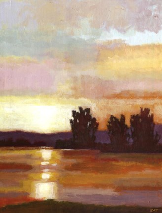 Framed Canyon River I Print