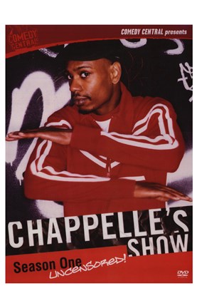 Framed Chappelle&#39;s Show Red Print