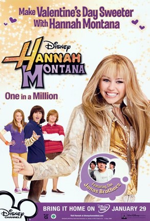 Framed Hannah Montana - One in a Million - style C Print