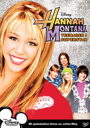 Framed Hannah Montana - German - style A Print