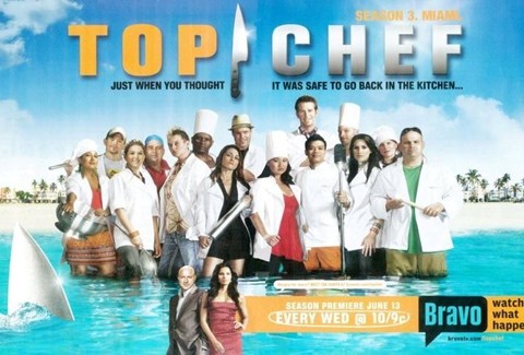 Framed Top Chef cast poster Print
