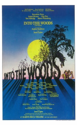Framed Into the Woods (Broadway) Print