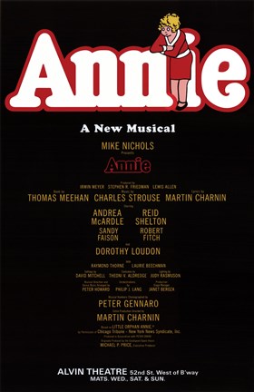 Framed Annie (Broadway) - style A Print