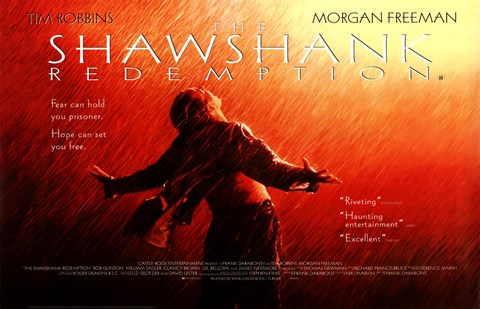 Framed Shawshank Redemption Freedom Wide Print
