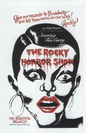 Framed (Broadway) Rocky Horror Show Print