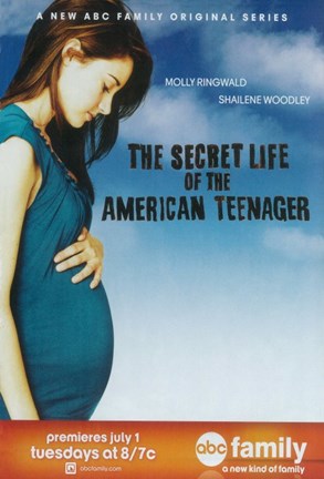 Framed (TV) Secret Life of the American Teenager Print