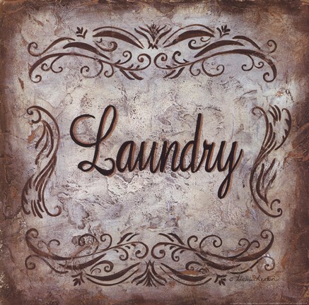 Framed Laundry Print