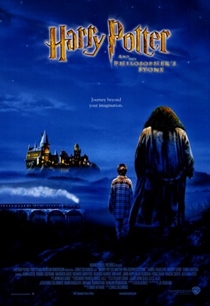 Framed Harry Potter and the Sorcerer&#39;s Stone Print