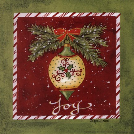 Framed Holiday Joy Print