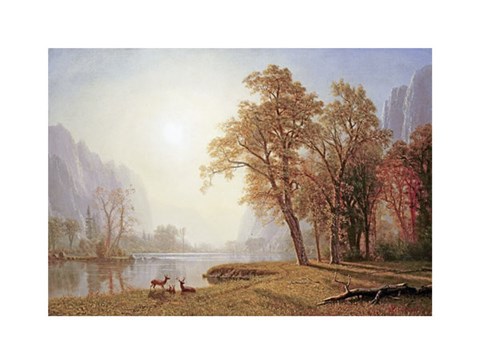 Framed Yosemite Valley Print