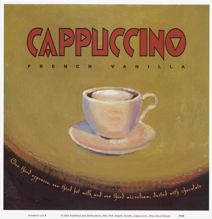 Framed Cappuccino Print