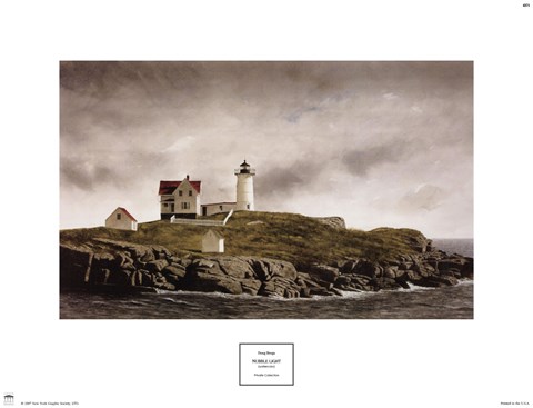 Framed Nubble Light Print