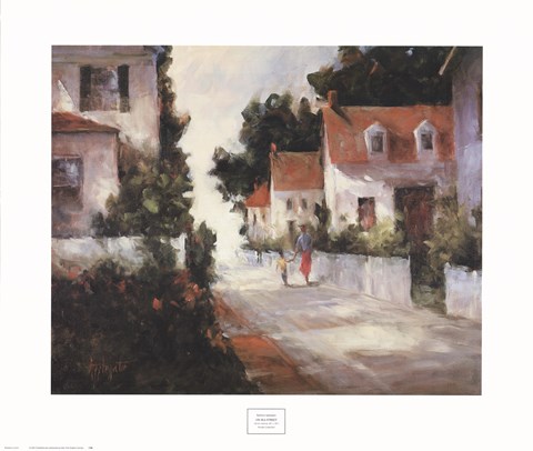 Framed On Sea Street Print