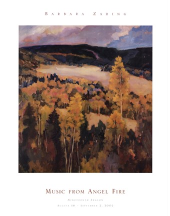 Framed Ute Park, New Mexico Print