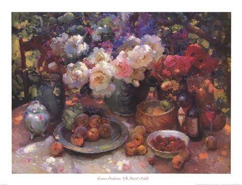 Framed Artist's Table Print