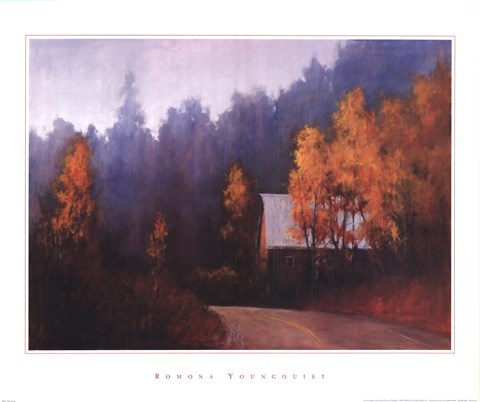 Framed Back Roads Print