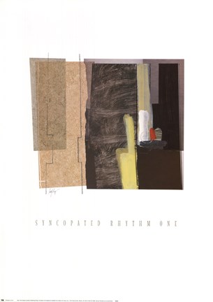 Framed Syncopated Rhythm One Print