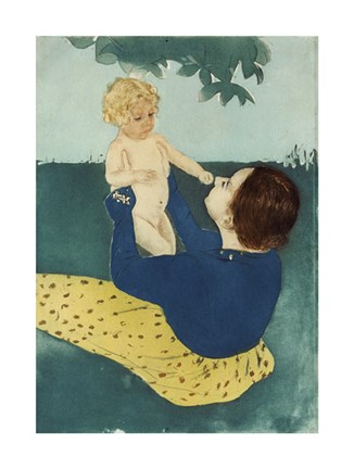 Framed Under The Horse Chestnut Tree Print
