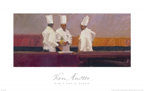 Framed Ain't She a Peach Print