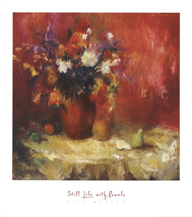 Framed Still Life with Pomelo Print