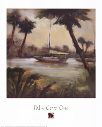 Framed Palm Cove One Print