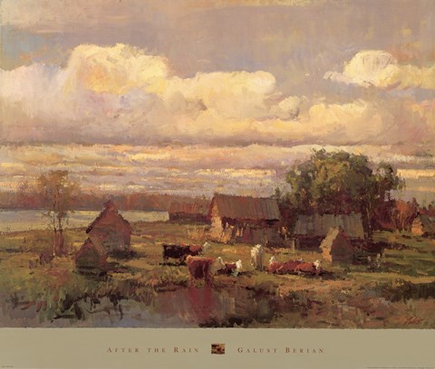 Framed After the Rain Print