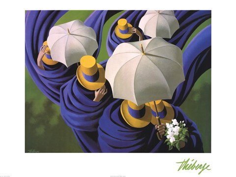 Framed La Fiancee Print