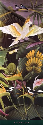 Framed Tropica III Print