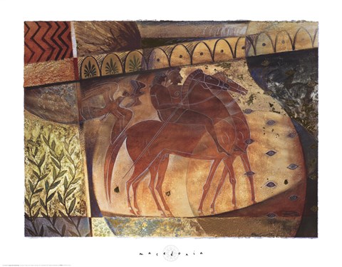 Framed Macedonia Print