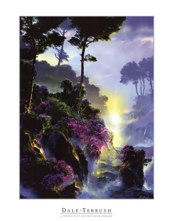 Framed World Just Beyond Your Dreams Print