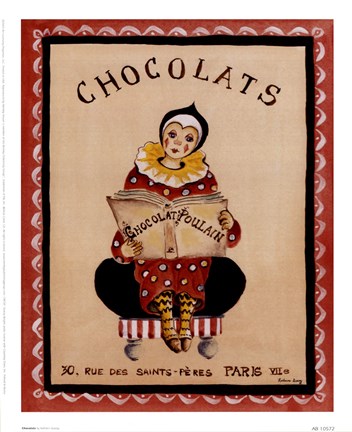 Framed Chocolats Print