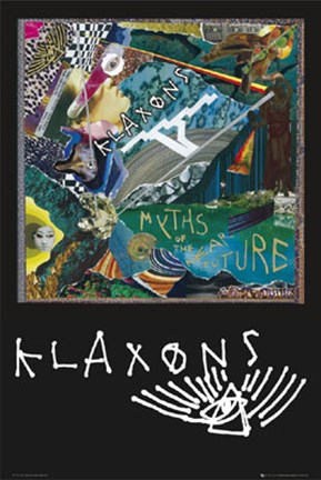 Framed Klaxons Myth Ii Print
