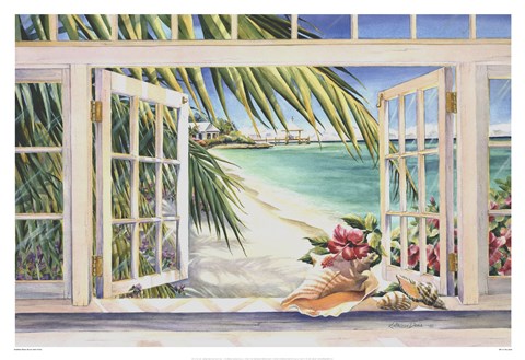 Framed Room with a View Print